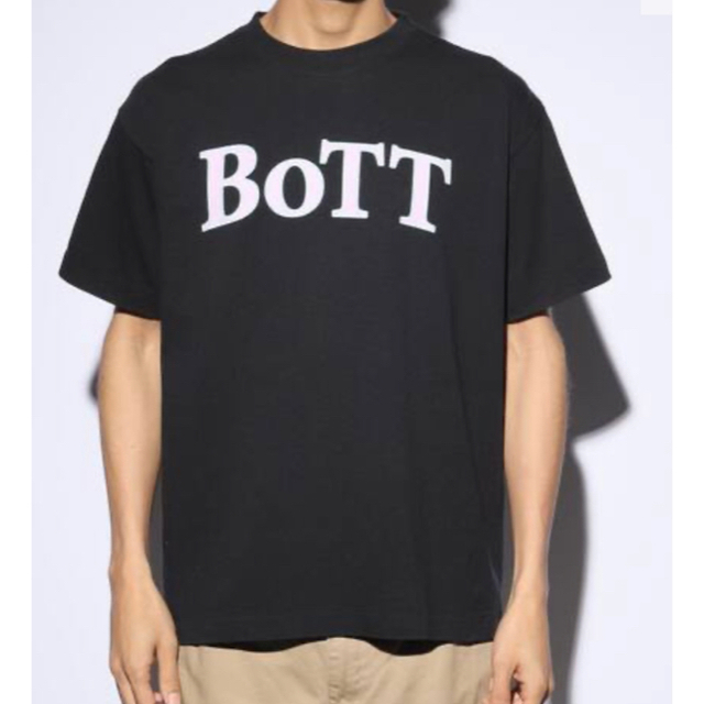 BOTT × WISM Bott Tシャツ OG Logo Tee(black)