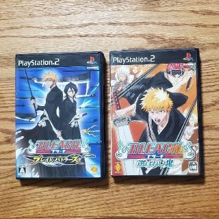 プレイステーション2(PlayStation2)のプレステ2 BLEACH～選ばれし魂～ と BLEACH～ブレイド・バトラーズ～(家庭用ゲームソフト)