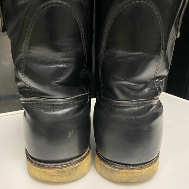 REDWING(レッドウィング)のREDWING レッドウィング ペコス　黒　バイク　ハーレー メンズの靴/シューズ(ブーツ)の商品写真