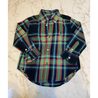 ラルフローレン(Ralph Lauren)のラルフローレン　チェックシャツ　100cm(Tシャツ/カットソー)