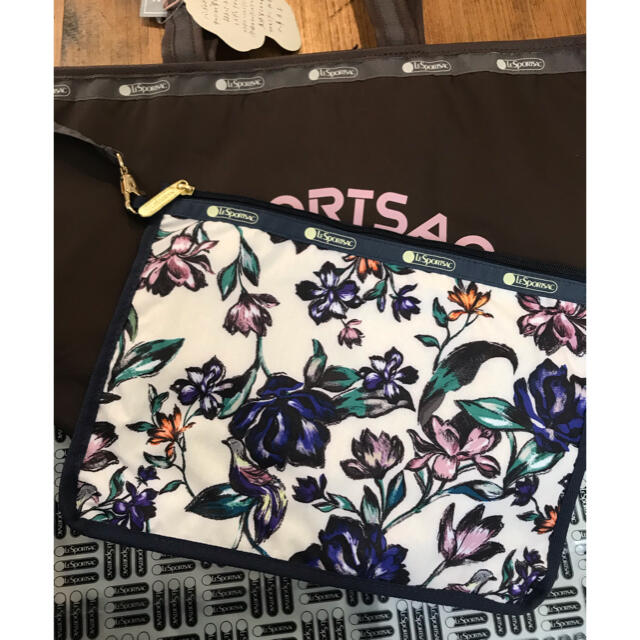 LeSportsac(レスポートサック)のレスポートサック 大草直子 マルシェ トート ポーチ付き　新品未使用 レディースのバッグ(トートバッグ)の商品写真