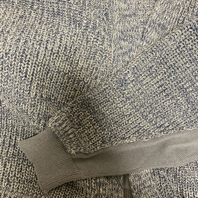 YOKE 5G Connecting Rib Cardigan