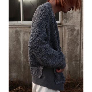 ワンエルディーケーセレクト(1LDK SELECT)のYOKE 5G Connecting Rib Cardigan(カーディガン)