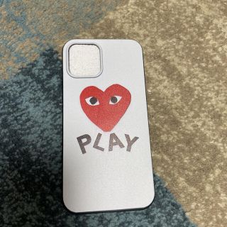 コムデギャルソン(COMME des GARCONS)のコムデギャルソンプレイ柄　iPhone12proケース(iPhoneケース)