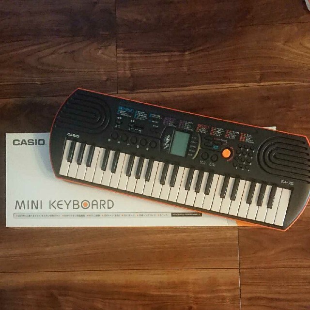 CASIO(カシオ)のカシオ ミニキーボード 楽器の鍵盤楽器(キーボード/シンセサイザー)の商品写真