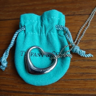 ティファニー(Tiffany & Co.)のティファニー オープンハート ネックレス(ネックレス)