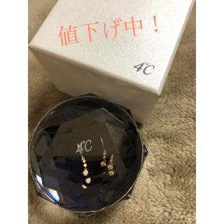 ヨンドシー(4℃)の値下げ中！4℃ ピンクゴールドピアス(ピアス)