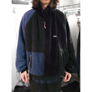 ジレ(gilet)の新品　GILET REMAKE PATAGONIA FLEECE JACKET(ブルゾン)