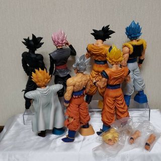 63 ドラゴンボール フィギュア グランディスタ 孫悟空 ゴジータ 孫悟