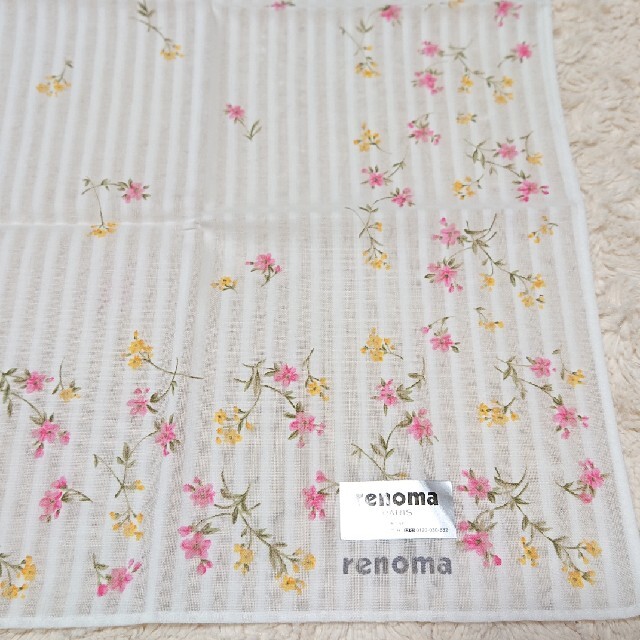 RENOMA(レノマ)の《未使用》renoma ハンカチ レディースのファッション小物(ハンカチ)の商品写真