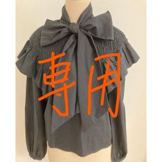 ザラ(ZARA)のパンイピュー様専用　ZARA ボウタイブラウス(シャツ/ブラウス(長袖/七分))