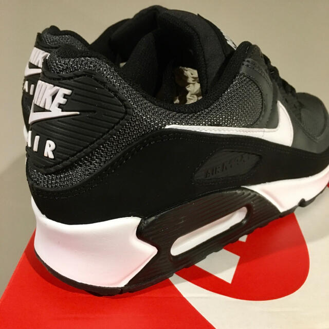 NIKE - 【新品】NIKE ナイキ エアマックス90 ブラック×グレー 27.0cmの ...