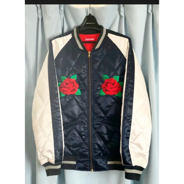 アウター ジャケット Supreme スカジャン 薔薇 M | doppocucina.com.br
