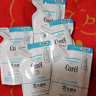 キュレル(Curel)の新品未使用ｷｭﾚﾙ潤浸保湿泡洗顔130ml×5(洗顔料)