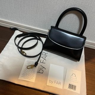 by far バイファー ミニ mini ハンドバッグ 黒色-