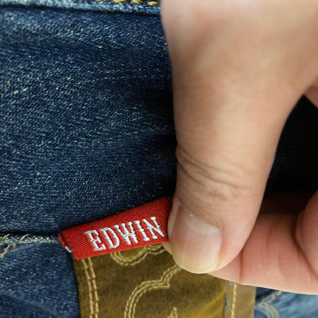 EDWIN(エドウィン)の EDWIN メンズハーフジーンズ　36サイズ メンズのパンツ(デニム/ジーンズ)の商品写真