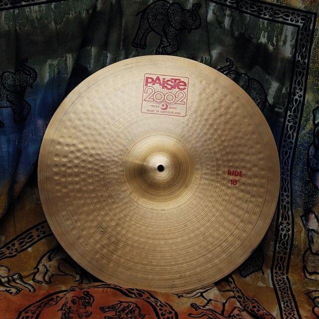 パイステ Paiste 2002 Ride 18" 1981年製造