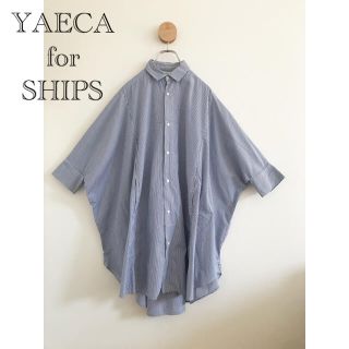 YAECA ヤエカ ストライプ シャツ ワンピース