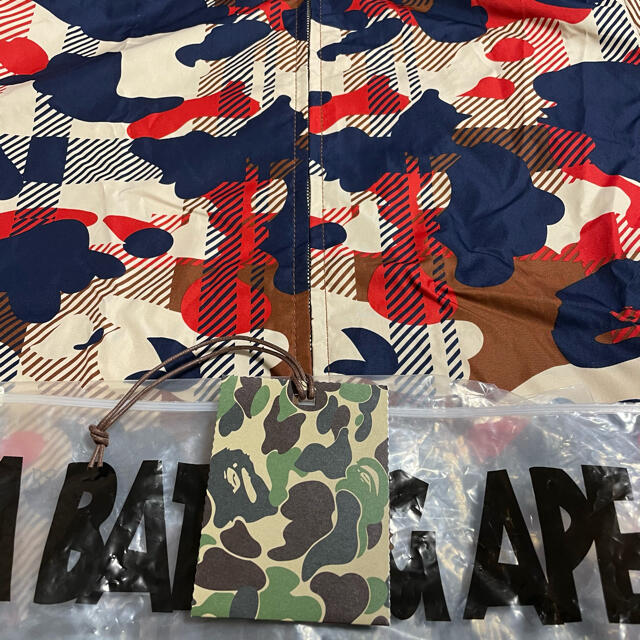 A BATHING APE/BAPE レオパードナイロンジャケット NIGO