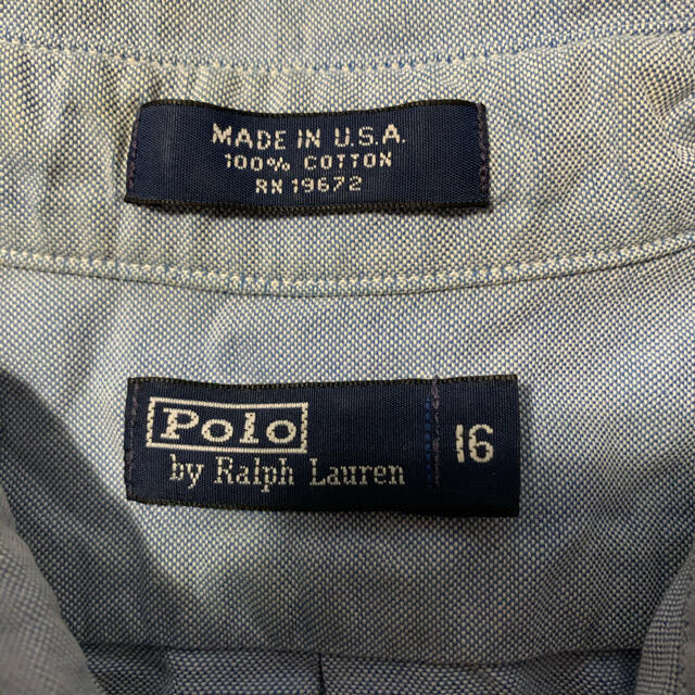 POLO RALPH LAUREN(ポロラルフローレン)のRALPH LAUREN シャツ　made  in  USA メンズのトップス(シャツ)の商品写真