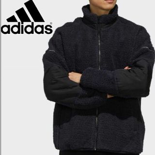 adidas - 新品 adidas アディダス THREE STRIPES ボア フリースの通販