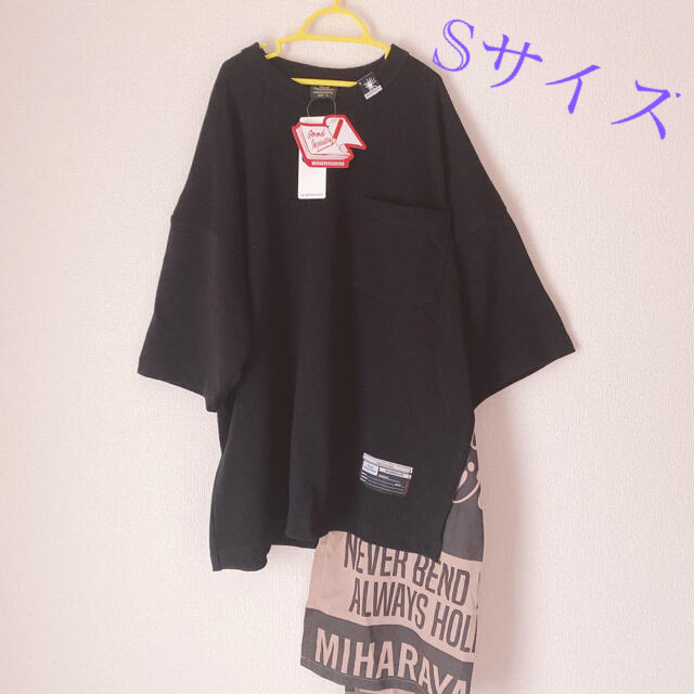 MIHARAYASUHIRO(ミハラヤスヒロ)のGU ジーユー ミハラヤスヒロ　フハクコンビネーション　Tシャツ メンズのトップス(Tシャツ/カットソー(半袖/袖なし))の商品写真
