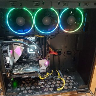 自作PC i9 9900k GTX1650 メモリ32GB SSD500G(デスクトップ型PC)