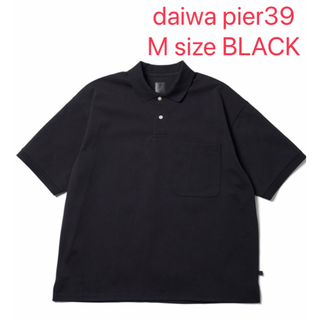 ダイワ(DAIWA)の【Mサイズ】 daiwa pier39 TECH POLO S/S BLACK(ポロシャツ)