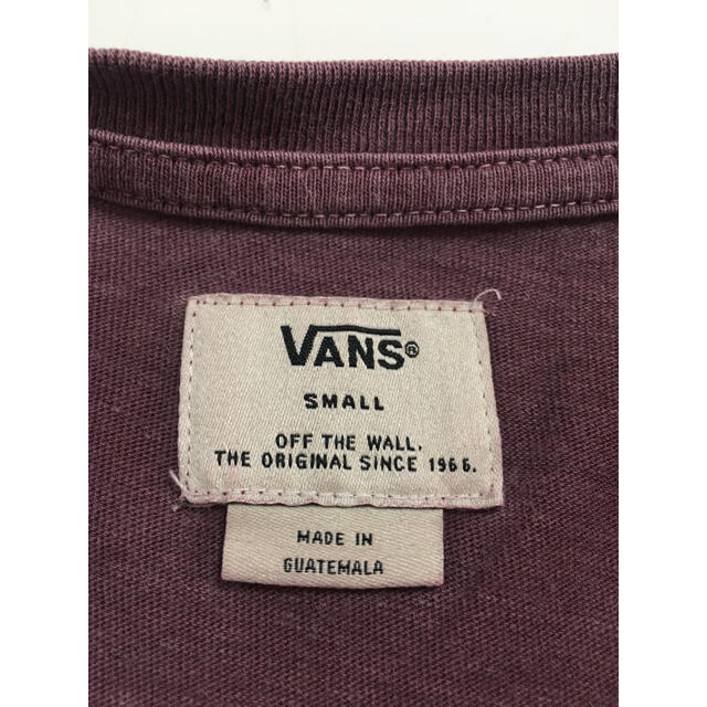 VANS(ヴァンズ)のvans ポケT パープル　ベアー　カリフォルニアベアー　 メンズのトップス(Tシャツ/カットソー(半袖/袖なし))の商品写真