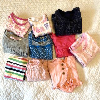 ベビーギャップ(babyGAP)のベビーまとめ売り◎女の子80〜100cm 10点セット(Ｔシャツ)