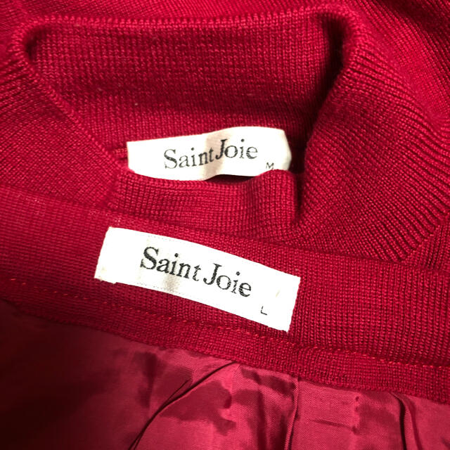 NAIGAI(ナイガイ)の。。Saint Joie  Mサイズ赤ハイネックトップス　。。 レディースのトップス(ニット/セーター)の商品写真