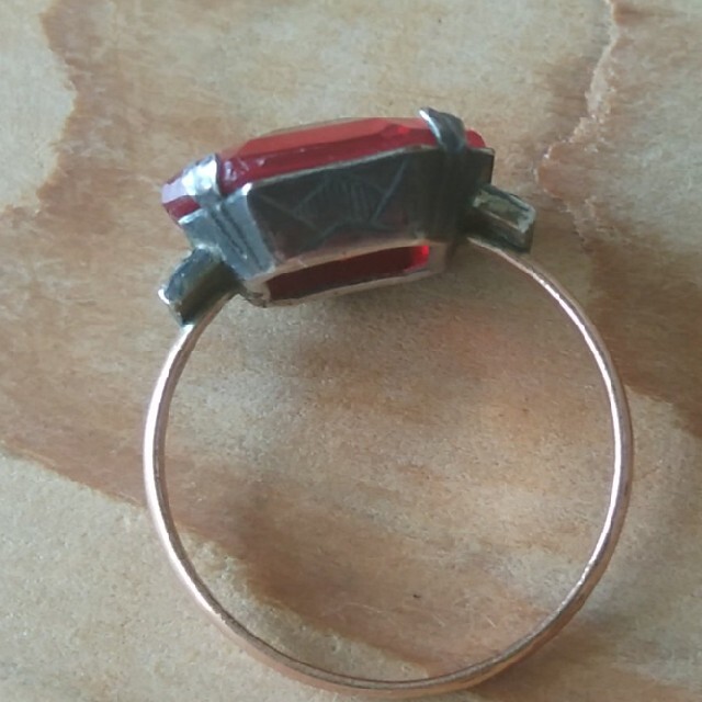アンティーク　指輪　フランス レディースのアクセサリー(リング(指輪))の商品写真