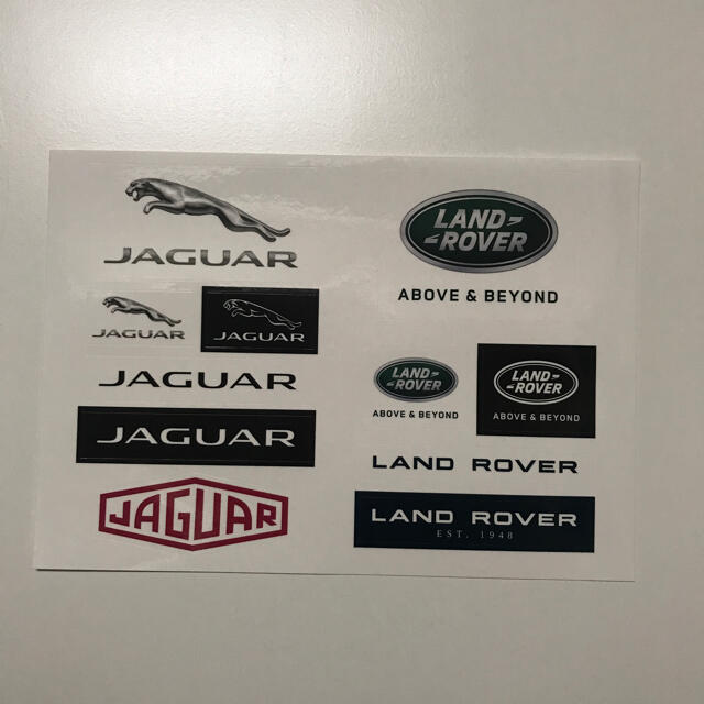 ジャガー ランドローバー JAGUAR LAND ROVER ステッカー 自動車/バイクのバイク(ステッカー)の商品写真