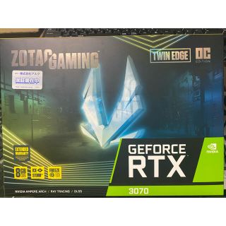 RTX3070 zotac twin edge OC(PCパーツ)