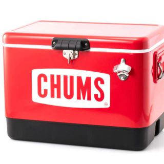 新品　チャムス CHUMS スチールクーラーボックス 54L(その他)