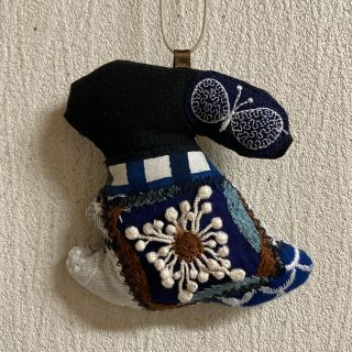 ミナペルホネン(mina perhonen)の【ハンドメイド】ミナペルホネン  ミニうさチャーム(チャーム)