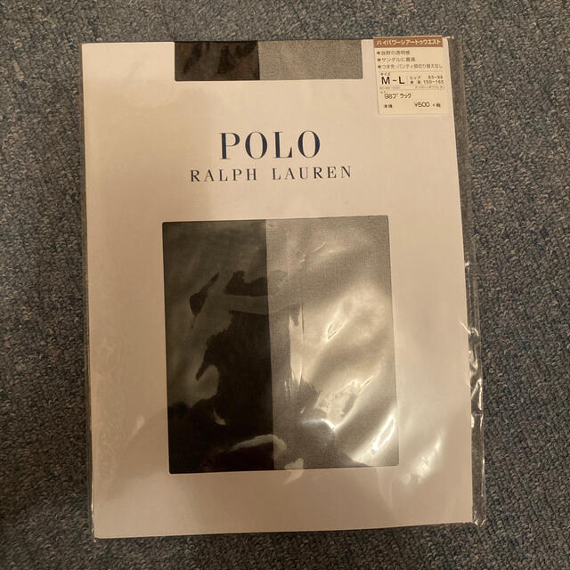 POLO RALPH LAUREN(ポロラルフローレン)のポロ　ラルフローレン　黒ストッキング レディースのレッグウェア(タイツ/ストッキング)の商品写真