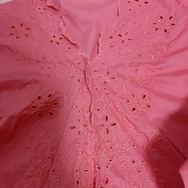 chocol raffine robe(ショコラフィネローブ)の春 オーガンジー刺繍ブラウス レディースのトップス(シャツ/ブラウス(長袖/七分))の商品写真