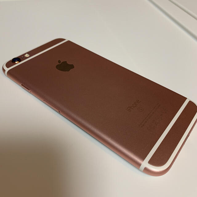 【残量100%】iPhone6s au 16GB ローズゴールド 2