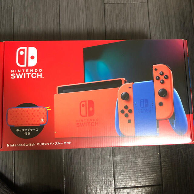 Nintendo Switch マリオ レッドブルーセット 新品 で記念購入 エンタメ