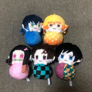 鬼滅の刃 ぴょこぬい 5点セット(キャラクターグッズ)