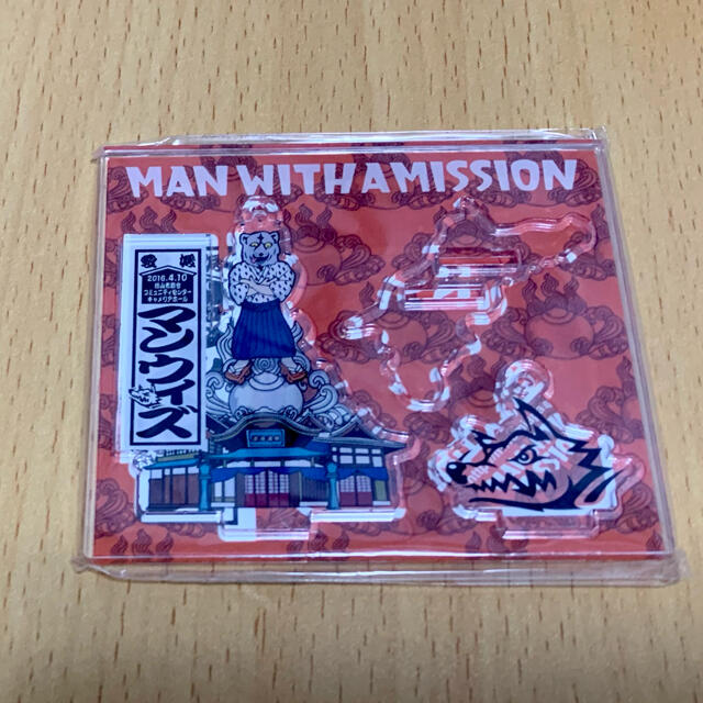 MAN WITH A MISSION(マンウィズアミッション)のマンウィズ 会場限定 ご当地プレート エンタメ/ホビーのタレントグッズ(ミュージシャン)の商品写真