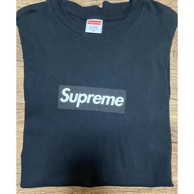 20aw Supreme Box Logo L/S Tee Navy M