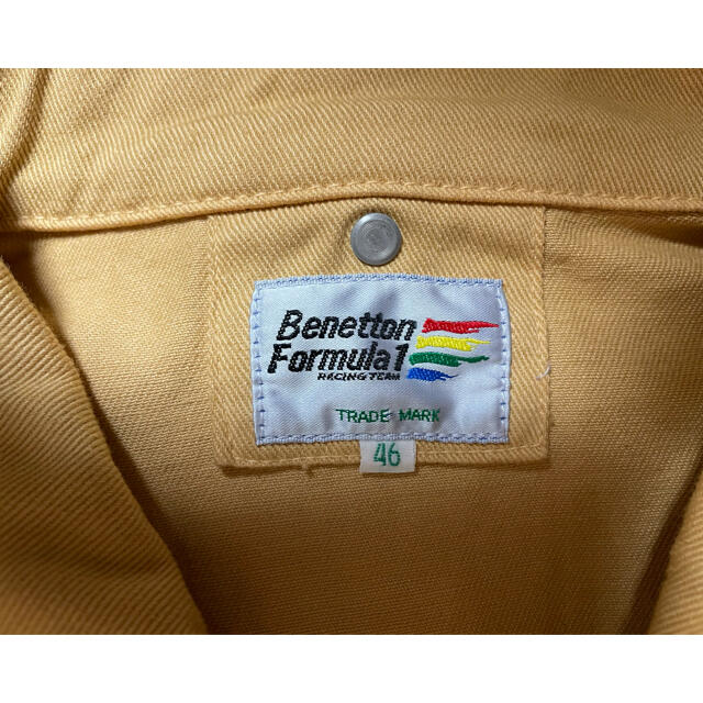 BENETTON(ベネトン)のBenetton/ベネトン F1ジャケット サイズ46 メンズのジャケット/アウター(Gジャン/デニムジャケット)の商品写真