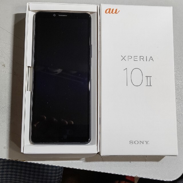 Xperia(エクスペリア)のau大幅再近値下げ【△超美品】値引き有 XPERIA10Ⅱ SOV43   スマホ/家電/カメラのスマートフォン/携帯電話(スマートフォン本体)の商品写真