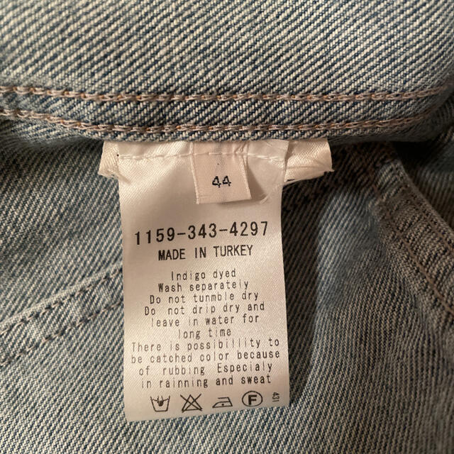 ACNE(アクネ)のAcne Studios デニムジャケット Gジャン  サイズ  S  メンズのジャケット/アウター(Gジャン/デニムジャケット)の商品写真