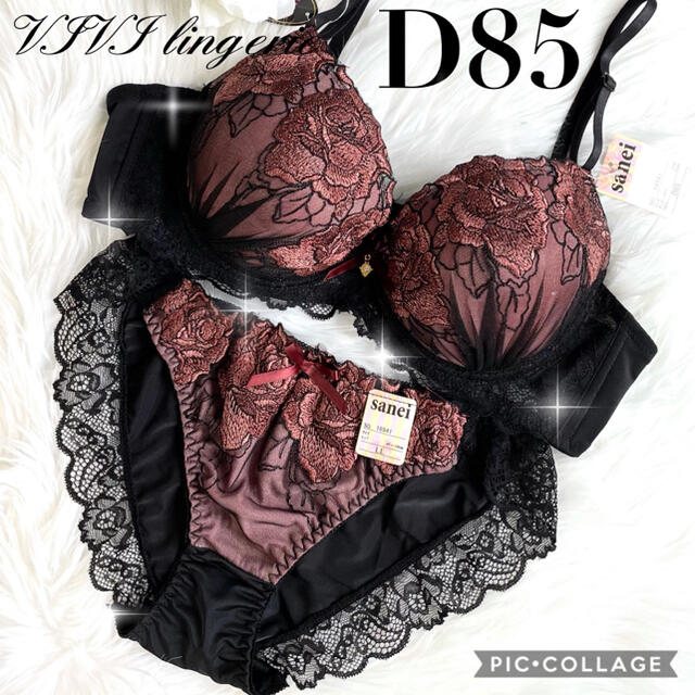 ブラジャー＆ショーツ♡D85 L L レディースの下着/アンダーウェア(ブラ&ショーツセット)の商品写真