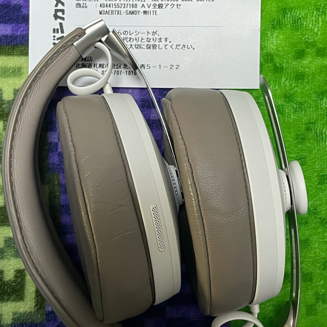 SENNHEISER(ゼンハイザー)のSENNHEISER MOMENTUM Wireless極美品納品書保証付き スマホ/家電/カメラのオーディオ機器(ヘッドフォン/イヤフォン)の商品写真