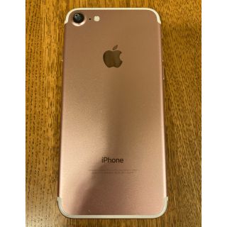 アイフォーン(iPhone)のiphone7 SIMフリー 中古本体 128GB(スマートフォン本体)