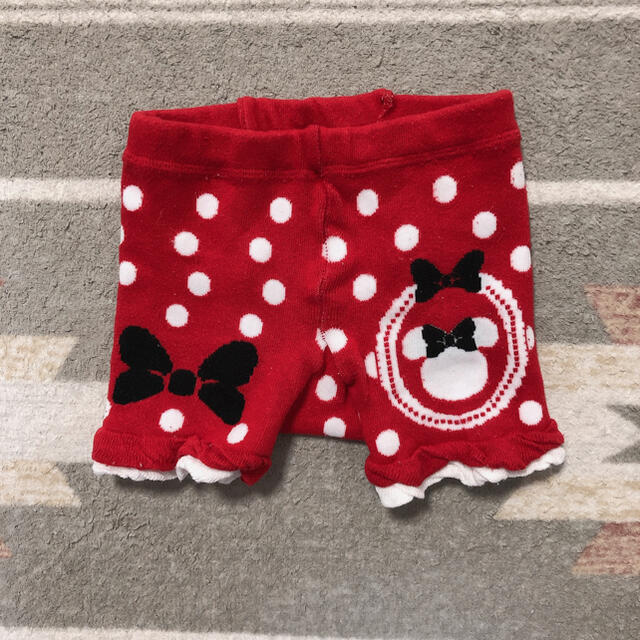 Disney(ディズニー)のベビー服どんどん出品❣️Disney ディズニー ミニー　毛糸のパンツ キッズ/ベビー/マタニティのキッズ服女の子用(90cm~)(パンツ/スパッツ)の商品写真